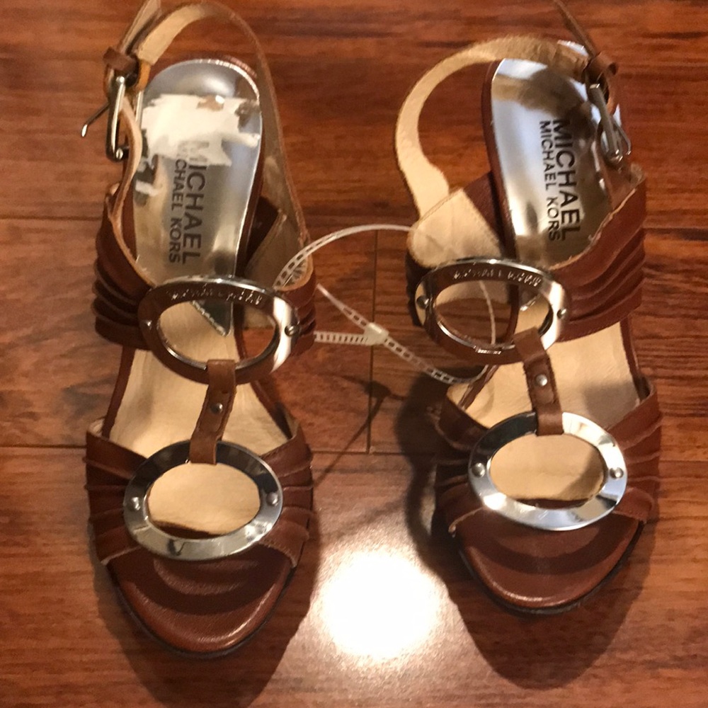 Brown heels